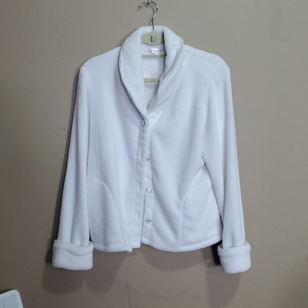 Vanity fair fleece jacket size 12